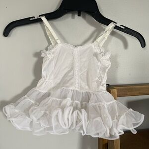 vintage Martha's Miniatures Toddler girls' slip is sleeveless size 2T